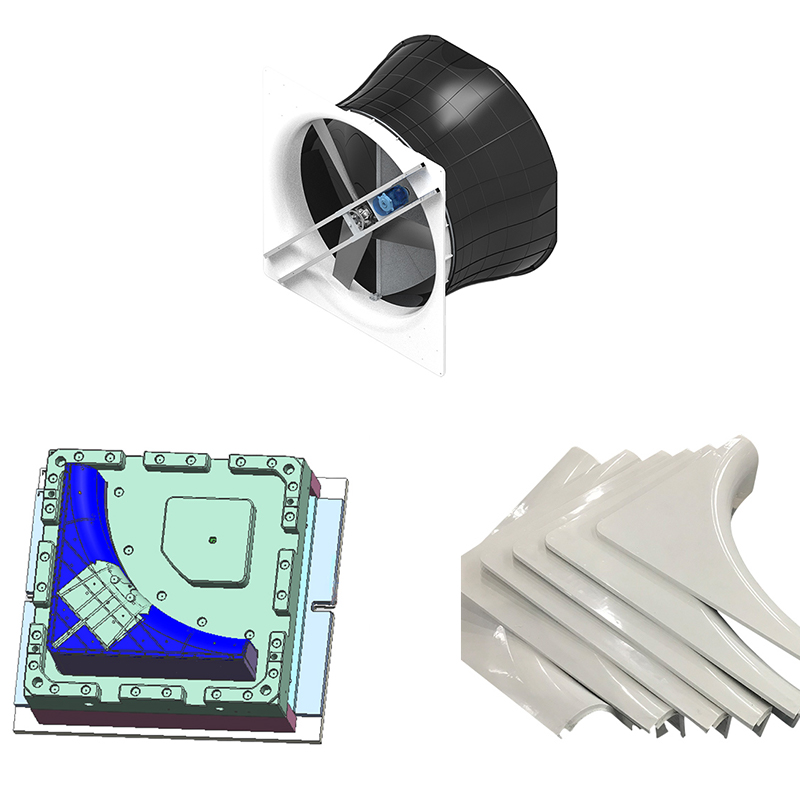 Forma na plášť ventilátora SMC